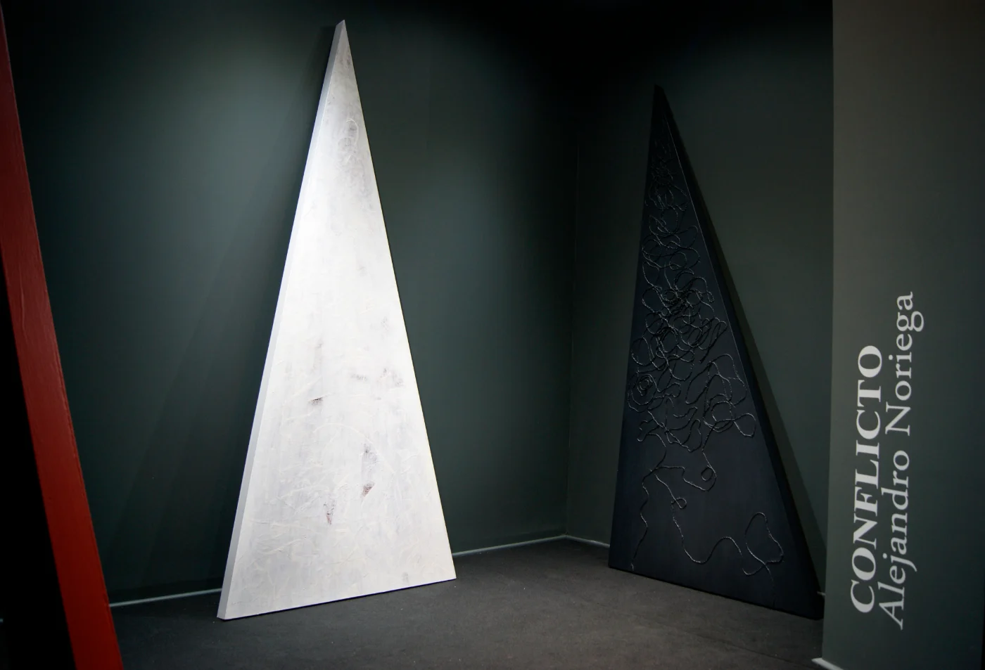 “Conflicto” serie – tríptico 2.10x120 cm C/U – Acrílico/mdf - 2017